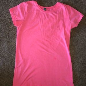 Solid Pink Tee
